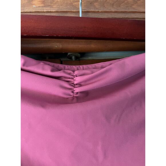 NWT Andie Women's The Symi Cheeky Bikini Swim Bottom Mulberry Pink Size S - Picture 7 of 11